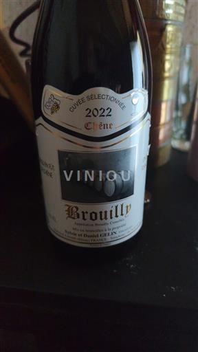 Beaujolais Brouilly Domaine Gérin Chêne 2022