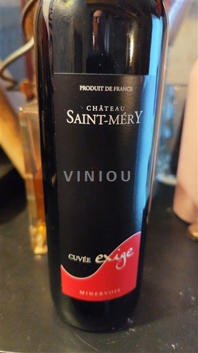 Languedoc Minervois Château Saint-Méry Exige Neročník