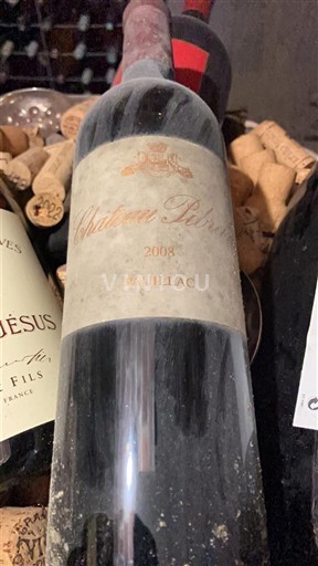 Burdeos Pauillac Grand Cru Château Pichon Baron 2008