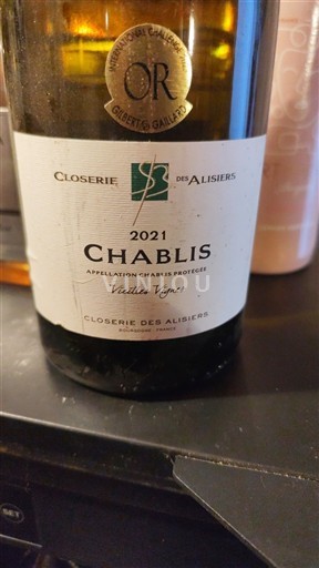Bourgogne Chablis Closerie des Alisiers Vieilles Vignes 2021