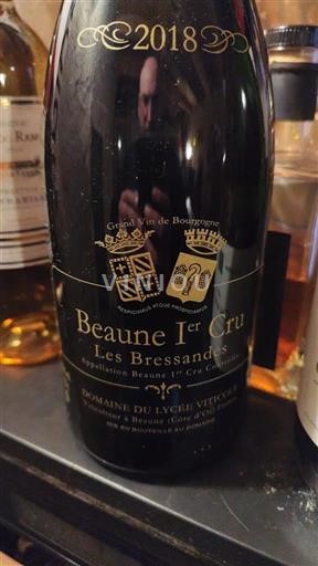 Burgundi Määrittelemätön Premier Cru Domaine Lycée Viticole Les Bressandes 2018