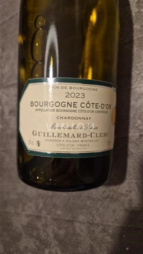 Burgundy Burgundy Côte d'Or Guillemard-Clerc 2023