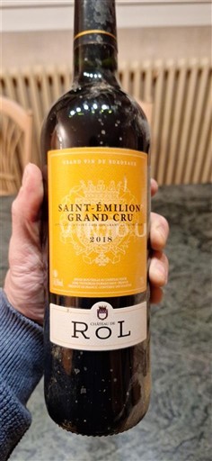 Bordeaux Saint-Émilion Grand Cru Grand Cru Château Rol 2018