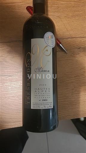 Provence, hạ lưu Rhône, Corse Hautes-Alpes Domaine Tresbaudon du Manon 2023