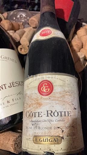 Vallée du Rhône Côte-rôtie E. Guigal Brune et Blonde de Guigal 2012