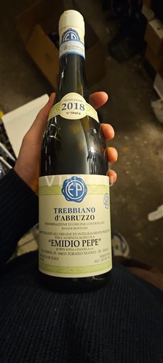 Abruzzerne Trebbiano d'Abruzzo Emidio Pepe 2018