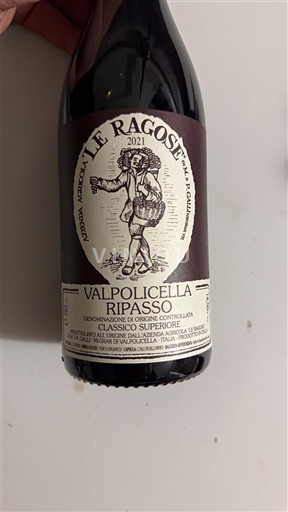 Veneto Valpolicella Ripasso Le Ragose Ripasso 2021