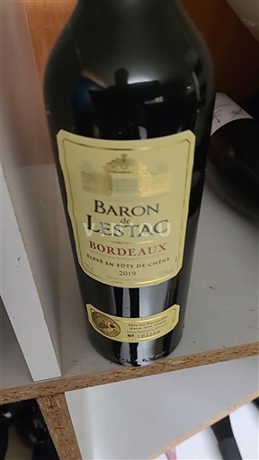 Bordeaux Baron de Lestac Élevé en fûts de chêne 2019