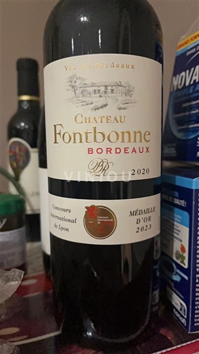 Bordeaux Château Fontbonne 2020