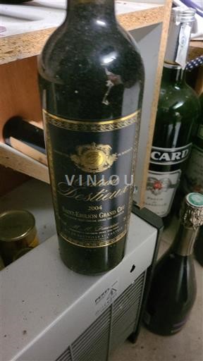 Bordeaux Saint-Émilion Grand Cru Grand Cru Château Destieux 2004