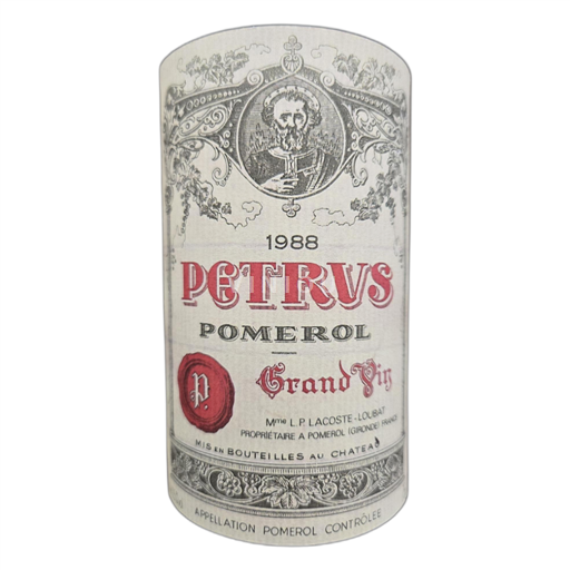 Bordeaux Pomerol Petrus Grand Vin 1988