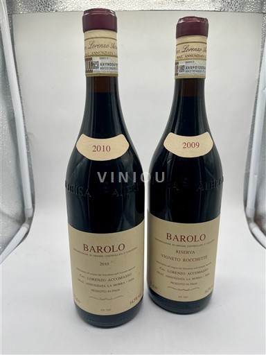 Piemonte Barolo Lorenzo Accomasso Vigneto Rocchette Riserva 2009