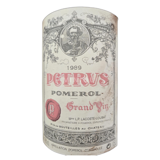 Bordeaux Pomerol Petrus 1989