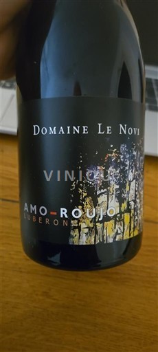 Rhône Valley Luberon Domaine Le Novi Amo-Roujo Non-Vintage