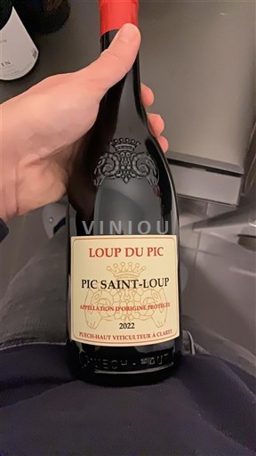 Languedoc Pic-saint-loup Loup du Pic 2022