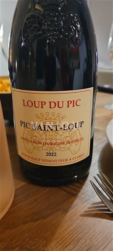 Languedoc Pic-saint-loup Loup du Pic 2022