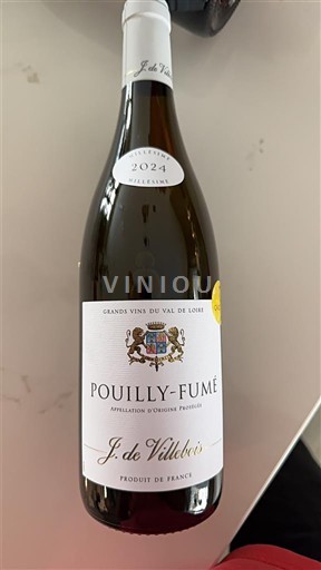 Valle del Loira Pouilly-fumé J. de Villebois 2024