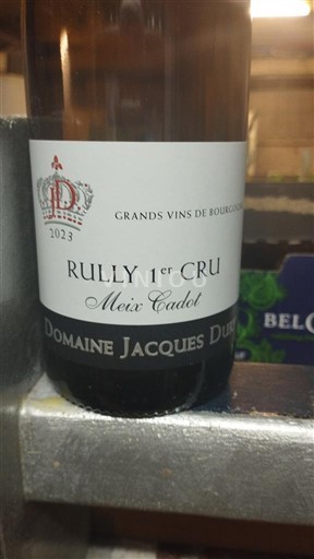 Bourgogne Ikke specificeret Premier Cru Domaine Jacques Dury Meix Cadot 2023