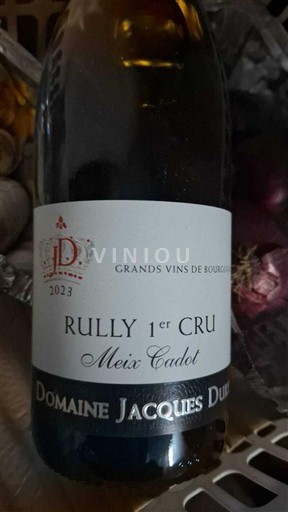 Bourgogne Ikke specificeret Premier Cru Domaine Jacques Dury Meix Cadot 2023