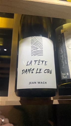 Alsace Jean Wach La Tête dans le Cru Không niên vụ