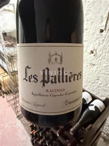 Rhônen laakso Gigondas Les Pallières Racines 2020
