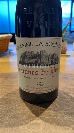 Rhône Valley Beaumes de Venise Domaine La Bouïssière 2023