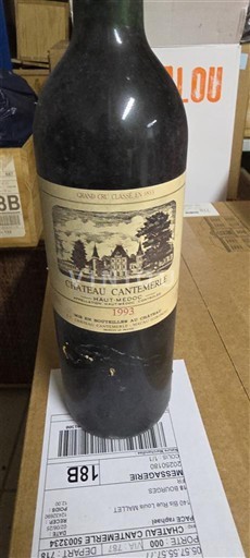 Bordeaux Haut-Médoc Grand Cru Château Cantemerle 1990