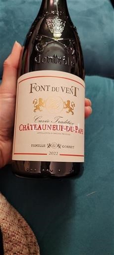 Rhône-dalen Châteauneuf-du-Pape Font du Vent Tradition 2022