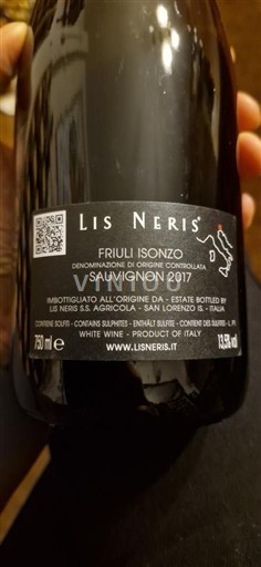 Friuli Venezia Giulia Friuli Isonzo Lis Neris Sauvignon 2017