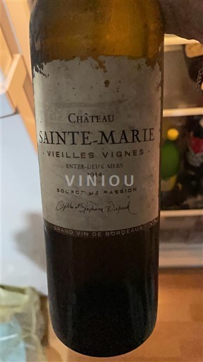 Burdeos Entre dos mares Château Sainte-Marie Vieilles Vignes 2014