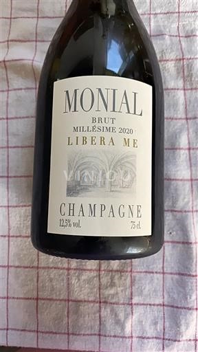 Champaña Champán Monial Libera Me 2020