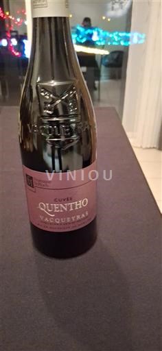 Rhônen laakso Vacqueyras Domaine St Roch Quentho 2022