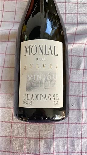 Champaña Champán Monial Sylves Sin añada