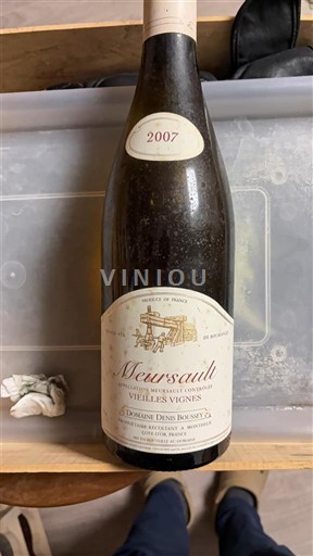 Bourgogne Meursault Domaine Denis Boussey Vieilles Vignes 2007