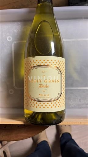 Alsasko Muškát Tendre 2017