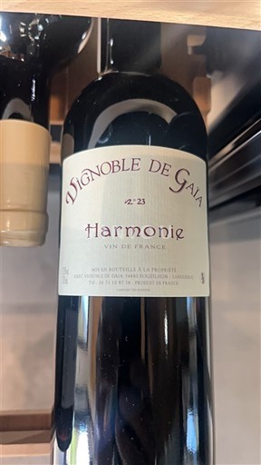 Languedoc Ospecificerad Vignoble de Gaïa Harmonie 2023