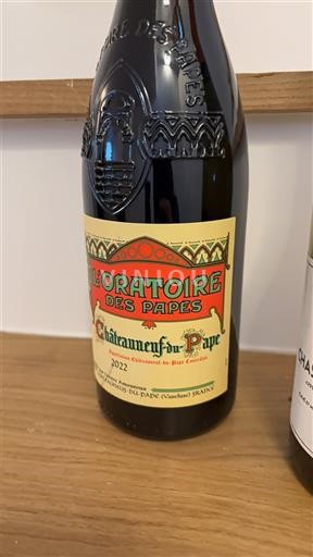 Valle del Ródano Châteauneuf-du-Pape. L'Oratoire des Papes 2022