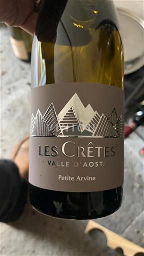 Vine Blanc sec Petite Arvine Les Crêtes 2023 Italien Aostadalen Ikke specificeret DOC