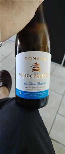Loire-dalen Saumur Domaine Vieux Pressoir Les Terres Blanches Ikke årgangsbestemt