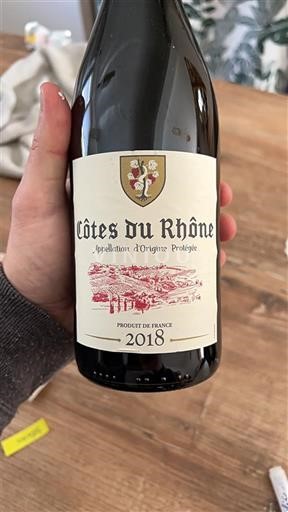 Rhônetal Côtes du Rhône Union des Vignerons des Côtes du Rhône 2018