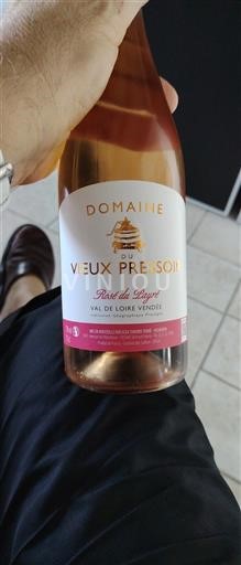 Thung lũng sông Loire Rosé-de-loire Domaine Vieux Pressoir Không niên vụ
