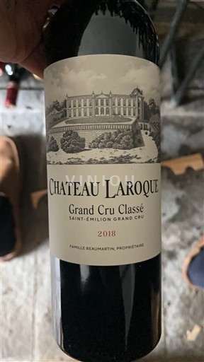 Bordeaux Saint-Émilion Grand Cru Grand Cru Classé Château Laroque 2018