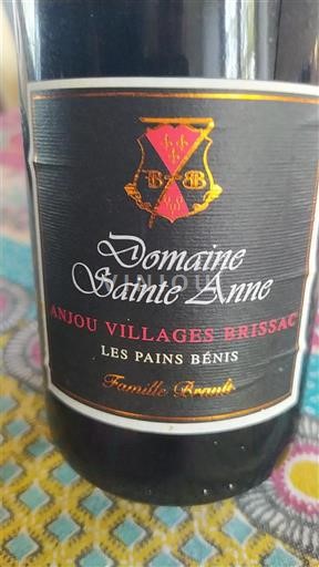 Thung lũng sông Loire Anjou Villages Brissac Domaine Sainte Anne Les Pains Bénis 2018