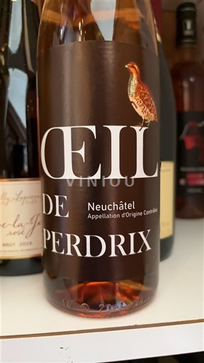 Neuenburg Neuchâtel AOC Oeil de Perdrix Ohne Jahrgang