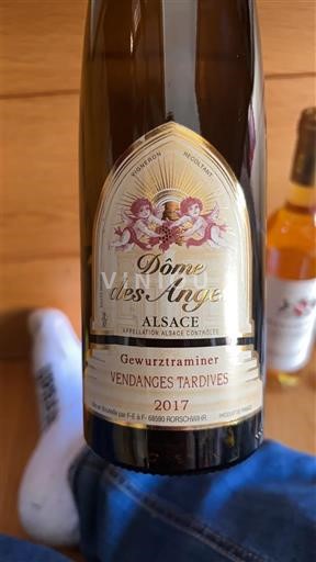 Elsass Vendanges Tardives Dôme des Anges Gewurztraminer Vendanges Tardives 2017