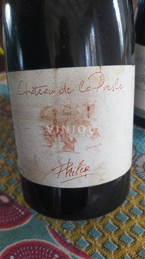 Loire-dalen Touraine Château La Presle Philia 2020