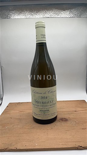 Bourgogne Ikke specificeret Premier Cru Château Citaux - Philippe Bouzerau Meursault 1er Cru Vieux Chateau de Citaux 2014