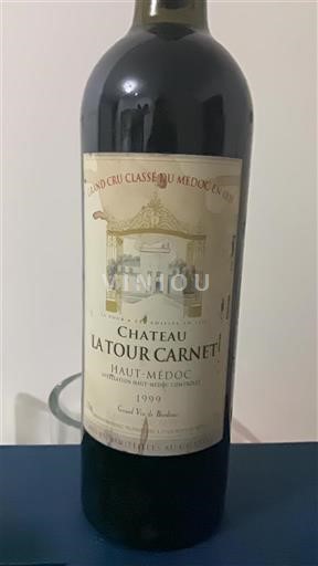 Bordeaux Haut-Médoc Grand Cru Château La Tour Carnet 1999