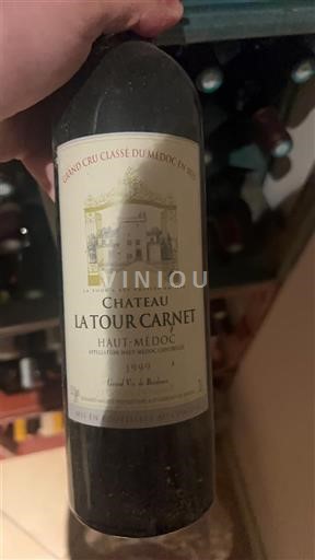 Bordeaux Haut-Médoc Grand Cru Château La Tour Carnet 1999