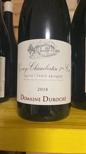 Borgoña Gevrey-Chambertin Premier Cru Domaine Duroché Lavaut Saint-Jacques 2018
